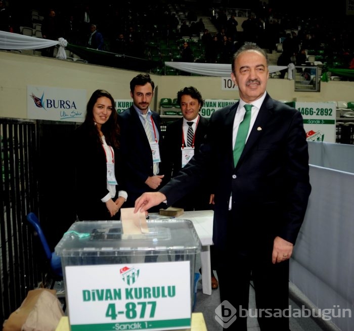 Bursaspor başkanını seçti