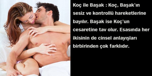 Astrolojik cinsel çekim raporunuz!