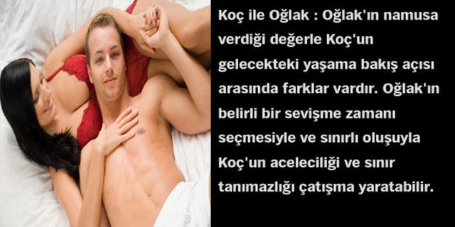 Astrolojik cinsel çekim raporunuz!