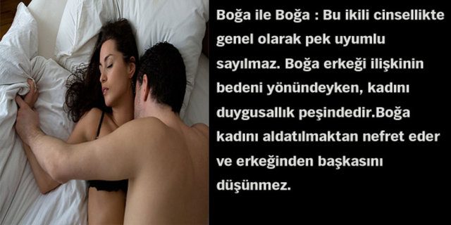 Astrolojik cinsel çekim raporunuz!