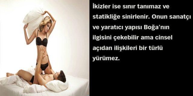 Astrolojik cinsel çekim raporunuz!