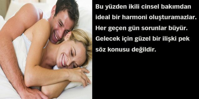 Astrolojik cinsel çekim raporunuz!