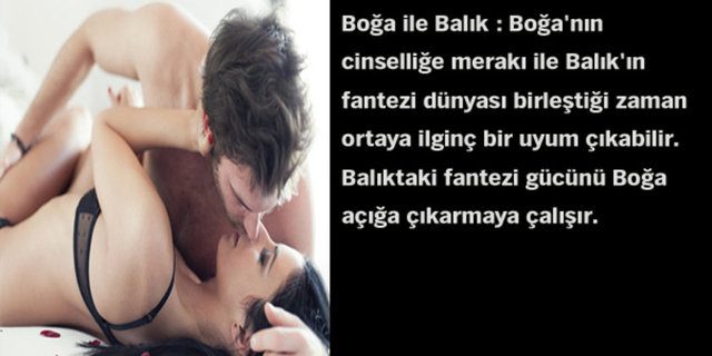 Astrolojik cinsel çekim raporunuz!