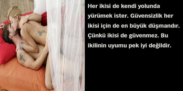 Astrolojik cinsel çekim raporunuz!