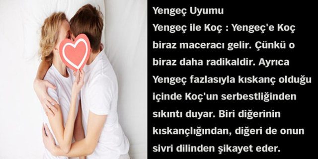Astrolojik cinsel çekim raporunuz!