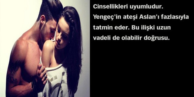 Astrolojik cinsel çekim raporunuz!