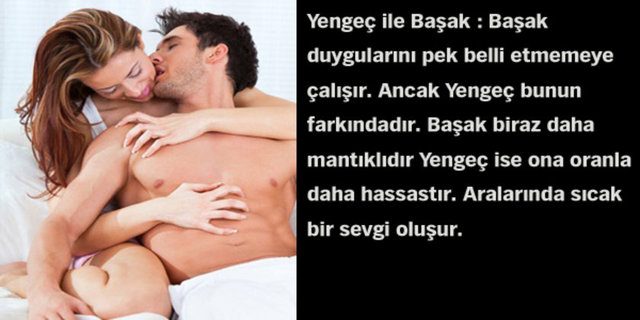 Astrolojik cinsel çekim raporunuz!