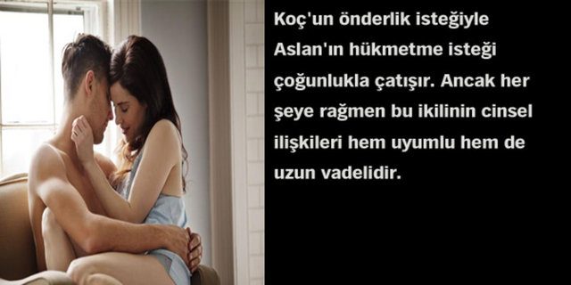Astrolojik cinsel çekim raporunuz!