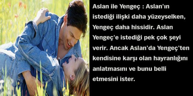 Astrolojik cinsel çekim raporunuz!