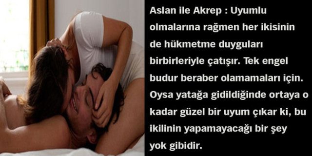Astrolojik cinsel çekim raporunuz!