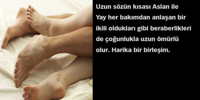 Astrolojik cinsel çekim raporunuz!