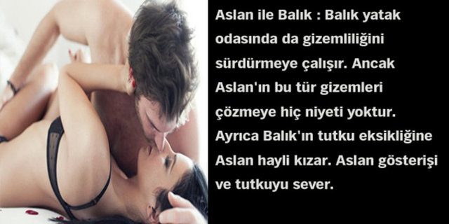 Astrolojik cinsel çekim raporunuz!