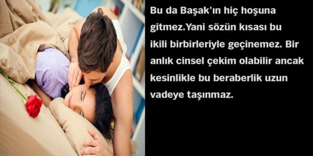 Astrolojik cinsel çekim raporunuz!
