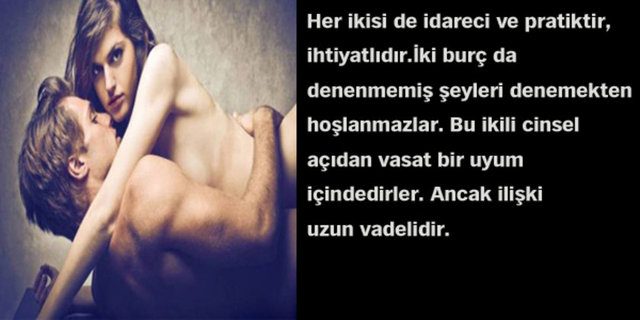 Astrolojik cinsel çekim raporunuz!
