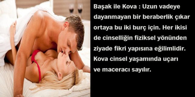 Astrolojik cinsel çekim raporunuz!