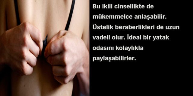 Astrolojik cinsel çekim raporunuz!