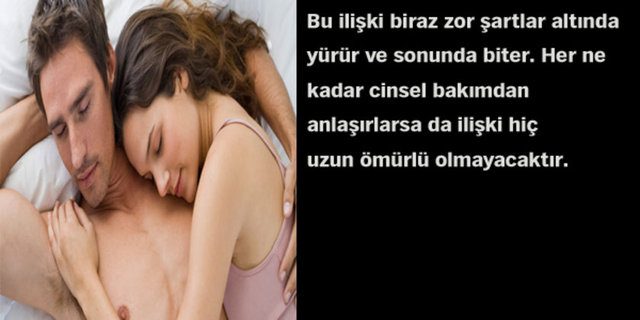 Astrolojik cinsel çekim raporunuz!