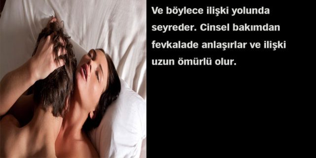 Astrolojik cinsel çekim raporunuz!