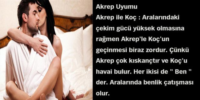Astrolojik cinsel çekim raporunuz!