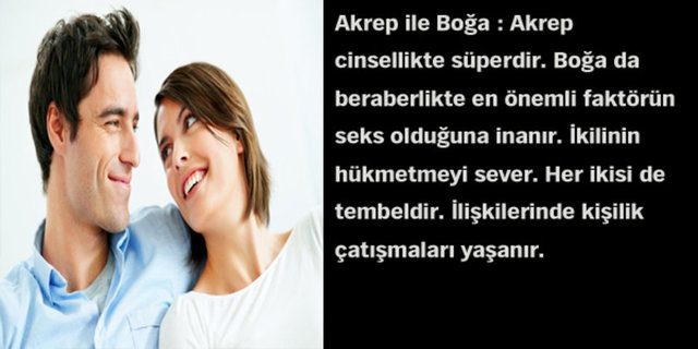 Astrolojik cinsel çekim raporunuz!