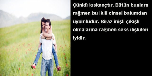 Astrolojik cinsel çekim raporunuz!