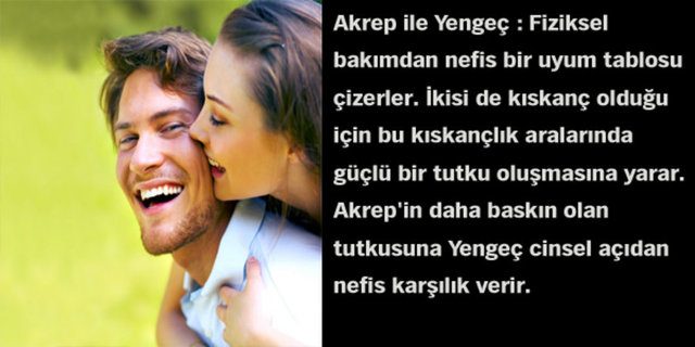 Astrolojik cinsel çekim raporunuz!
