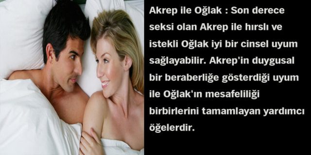 Astrolojik cinsel çekim raporunuz!