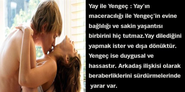 Astrolojik cinsel çekim raporunuz!