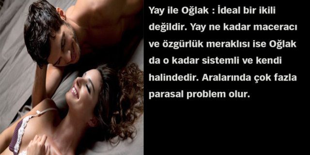 Astrolojik cinsel çekim raporunuz!
