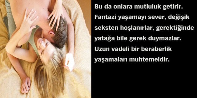 Astrolojik cinsel çekim raporunuz!
