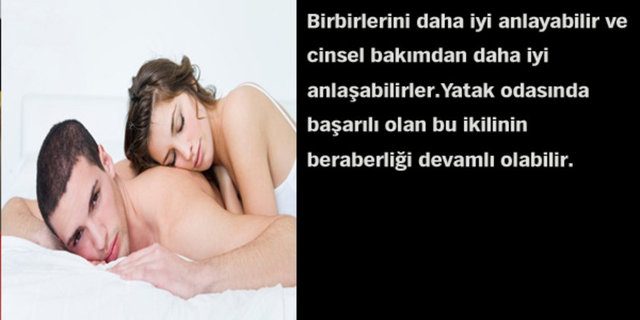 Astrolojik cinsel çekim raporunuz!