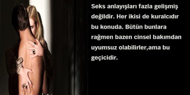 Astrolojik cinsel çekim raporunuz!
