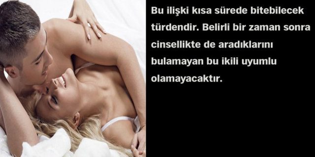 Astrolojik cinsel çekim raporunuz!