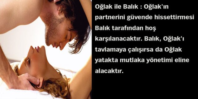 Astrolojik cinsel çekim raporunuz!