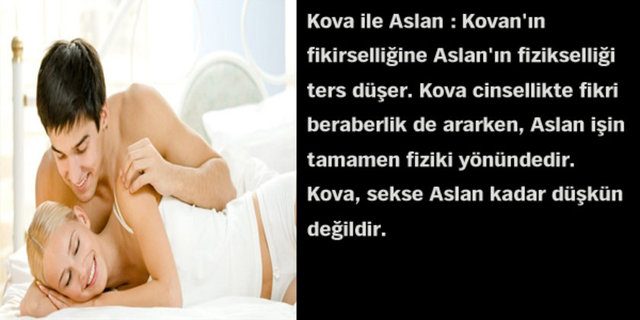 Astrolojik cinsel çekim raporunuz!