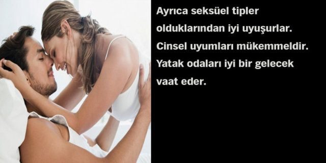 Astrolojik cinsel çekim raporunuz!