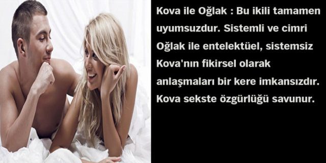 Astrolojik cinsel çekim raporunuz!