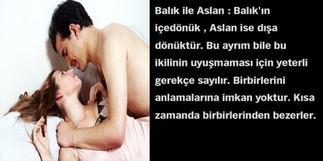 Astrolojik cinsel çekim raporunuz!