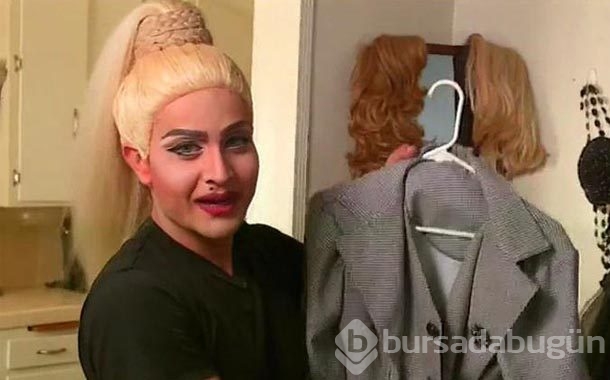 Madonna'ya benzemek için bunları yaptı!
