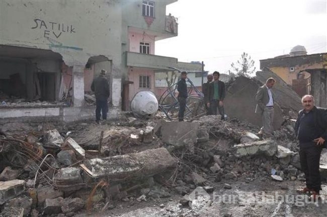 Silopi'de teröristlerin yıktığını devlet onaracak