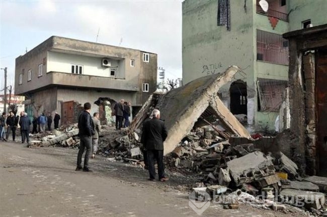 Silopi'de teröristlerin yıktığını devlet onaracak