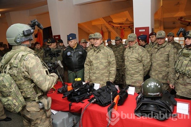 Genelkurmay Başkanı Orgeneral Akar'dan JÖAK'a ziyaret
