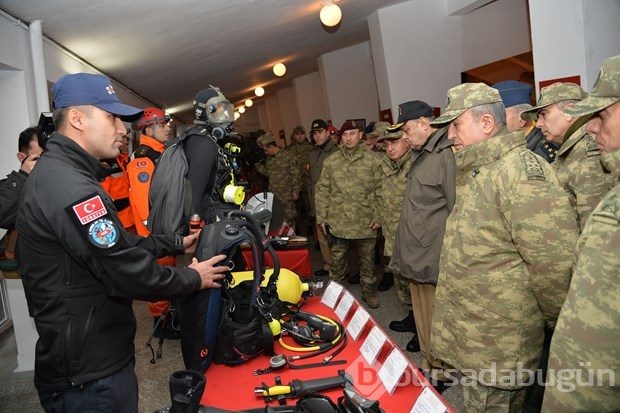 Genelkurmay Başkanı Orgeneral Akar'dan JÖAK'a ziyaret