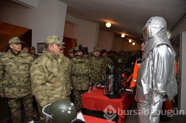 Genelkurmay Başkanı Orgeneral Akar'dan JÖAK'a ziyaret
