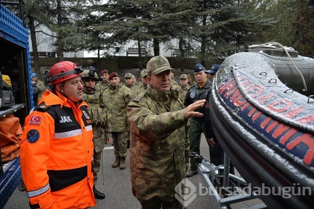 Genelkurmay Başkanı Orgeneral Akar'dan JÖAK'a ziyaret