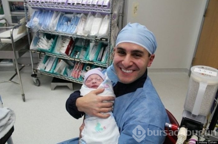 Babaların bebekleriyle ilk kez tanıştıkları o an