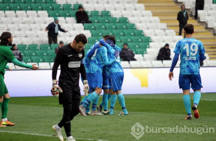 Bursaspor-B.Tepecikspor maçından kareler