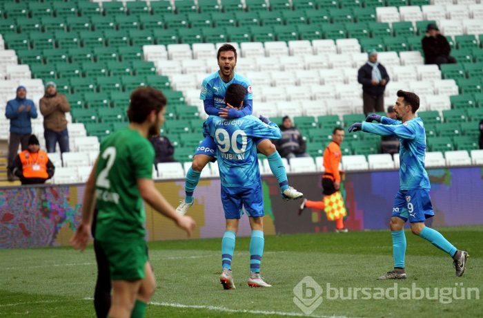 Bursaspor-B.Tepecikspor maçından kareler