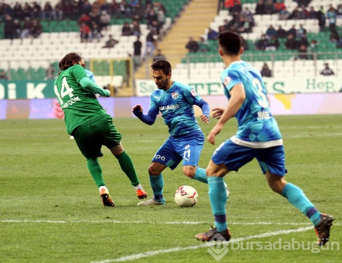 Bursaspor-B.Tepecikspor maçından kareler