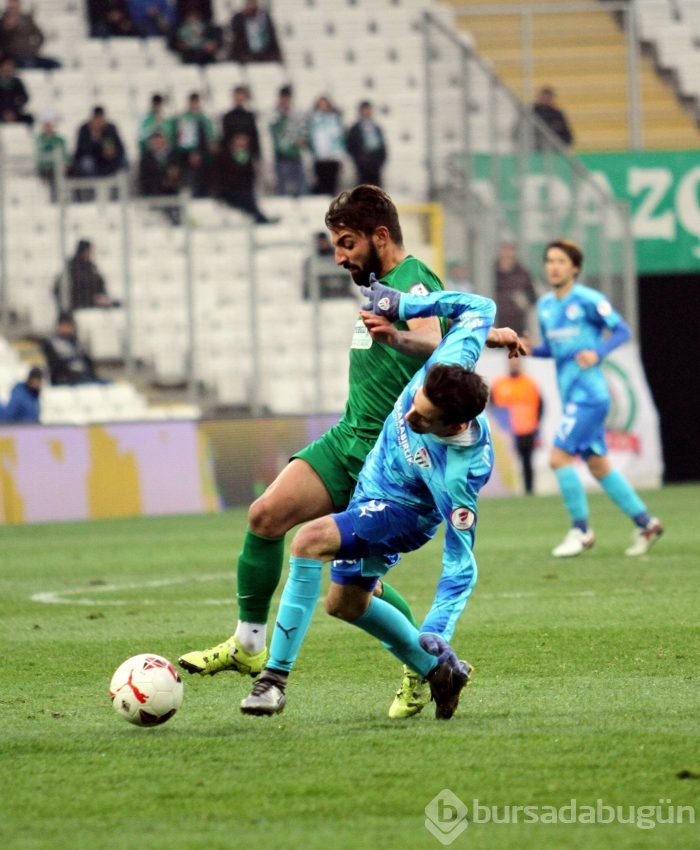 Bursaspor-B.Tepecikspor maçından kareler